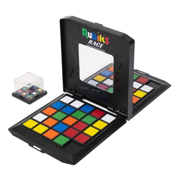 Produktbild: Rubik&rsquo;s Race - das Spiel f&uuml;r 2 Rubiks-Fans ab 7 Jahren, rasantes Schiebespiel