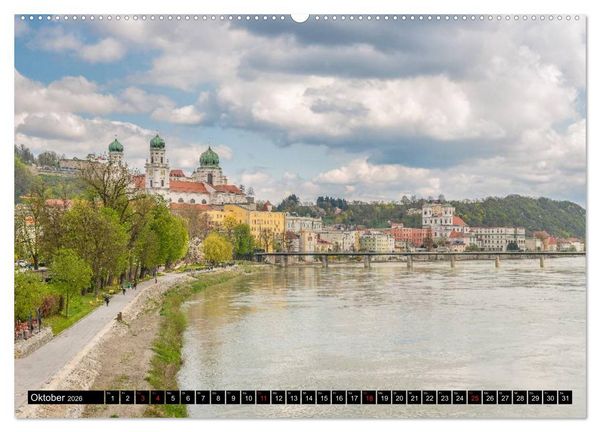 Produktbild: Passau, das Venedig Bayerns (Wandkalender 2026 DIN A2 quer), CALVENDO Monatskalender