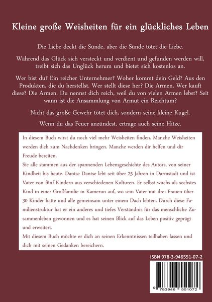Produktbild: DANTSES SCHATZKELLER &ndash; Die kleinen gro&szlig;en Weisheiten f&uuml;r ein gl&uuml;ckliches Leben