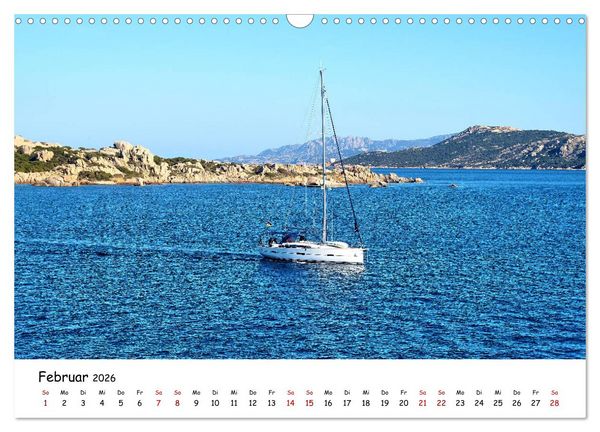 Produktbild: Sardinien - Ein St&uuml;ck Karibik im Mittelmeer (Wandkalender 2026 DIN A3 quer), CALVENDO Monatskalender