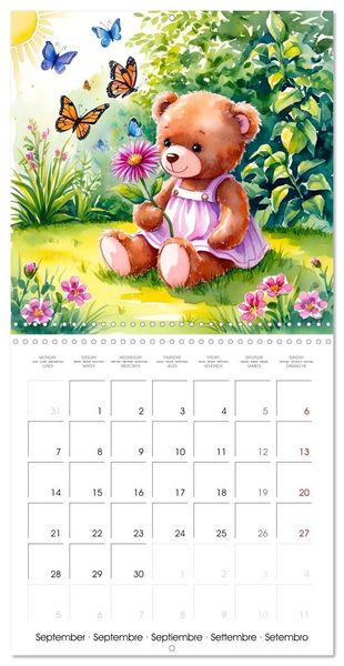 Produktbild: Mr. and Mrs. Fluff (Wall Calendar 2026 12 &times; 12 Inch) CALVENDO 12 Month Wall Calendar