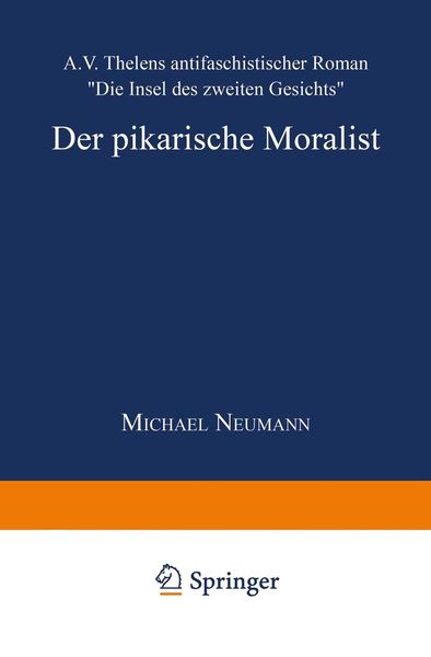 Produktbild: Der pikarische Moralist