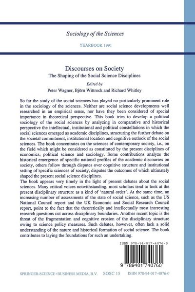 Produktbild: Discourses on Society