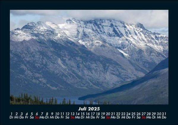 Produktbild: Bergige Welten 2025 Fotokalender DIN A5