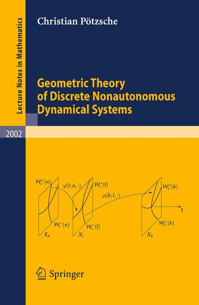 Produktbild: Geometric Theory of Discrete Nonautonomous Dynamical Systems