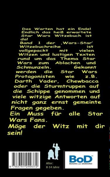 Produktbild: Wars - Star (Das Witzebuch Band 1)