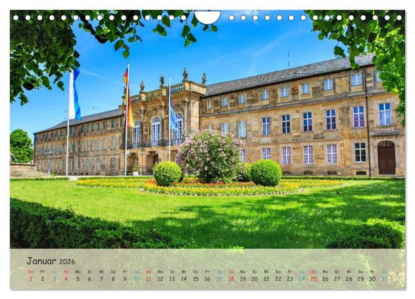 Produktbild: Bayreuth - die Stadt der Musik (Wandkalender 2026 DIN A4 quer), CALVENDO Monatskalender