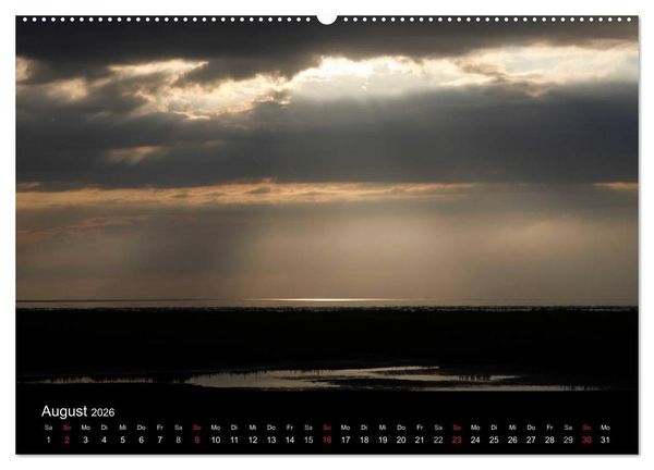 Produktbild: NORDSEE IMPRESSIONEN (Wandkalender 2026 DIN A2 quer), CALVENDO Monatskalender