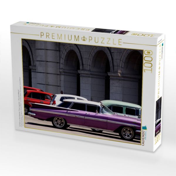 Produktbild: CALVENDO Puzzle Ein Motiv aus dem Kalender "Auto-Legenden - Chevrolet IMPALA" | 1000 Teile Lege-Gr&ouml;&szlig;e 64x48cm Foto-Puzzle f&uuml;r gl&uuml;ckliche Stunden