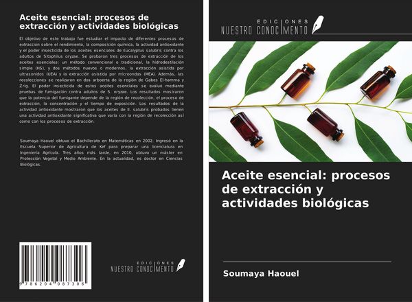 Produktbild: Aceite esencial: procesos de extracci&oacute;n y actividades biol&oacute;gicas