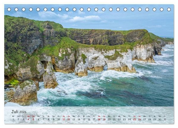 Produktbild: Irland - eine wundersch&ouml;ne Insel (Tischkalender 2026 DIN A5 quer), CALVENDO Monatskalender