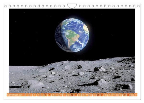 Produktbild: Im Weltall ist Stille (Wandkalender 2027 DIN A4 quer), CALVENDO Monatskalender