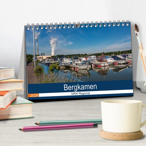 Produktbild: Bergkamen NRW Regional (Tischkalender 2026 DIN A5 quer), CALVENDO Monatskalender