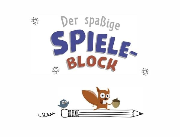 Produktbild: Der spa&szlig;ige Spieleblock