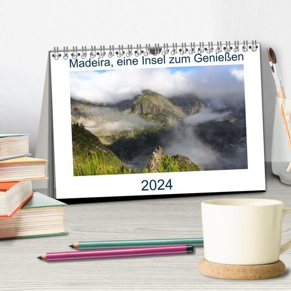Produktbild: Madeira, eine Insel zum Genie&szlig;en (Tischkalender 2026 DIN A5 quer), CALVENDO Monatskalender