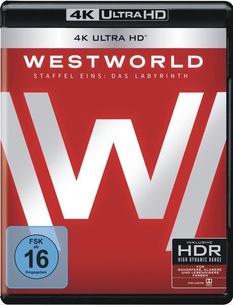 Produktbild: Westworld - Die komplette 1. Staffel (3 Blu-rays 4K Ultra HD) (+ 3 Blu-rays 2D)