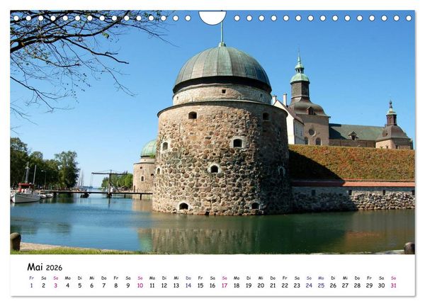 Produktbild: S&uuml;dschweden Smaland 2026 (Wandkalender 2026 DIN A4 quer), CALVENDO Monatskalender