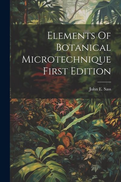 Produktbild: Elements Of Botanical MicrotechniqueFirst Edition