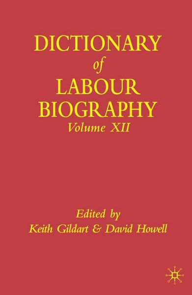 Produktbild: Dictionary of Labour Biography