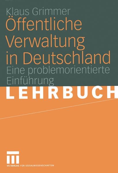 Produktbild: &Ouml;ffentliche Verwaltung in Deutschland