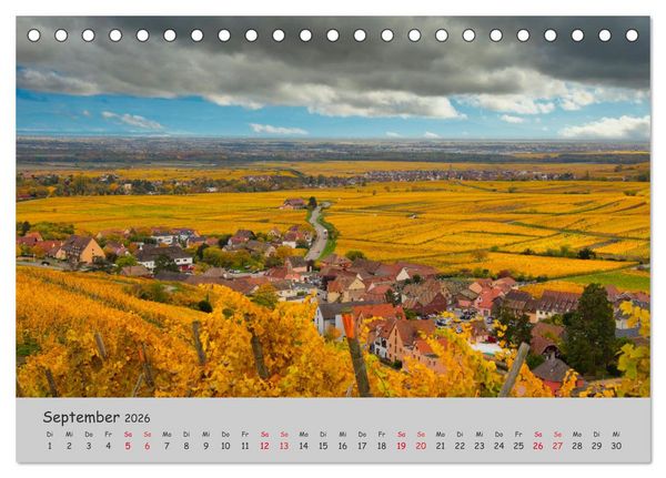 Produktbild: Region Elsass und Vogesen (Tischkalender 2026 DIN A5 quer), CALVENDO Monatskalender