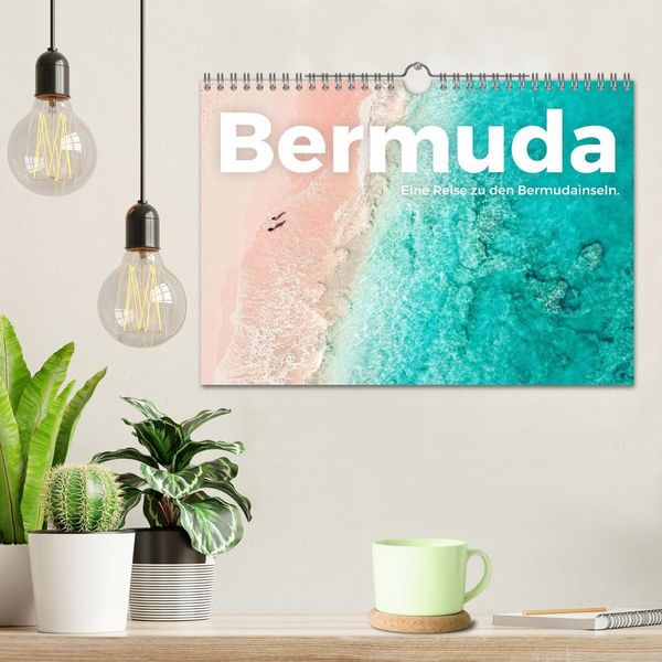 Produktbild: Bermuda - Eine Reise zu den Bermudainseln. (Wandkalender 2026 DIN A4 quer), CALVENDO Monatskalender