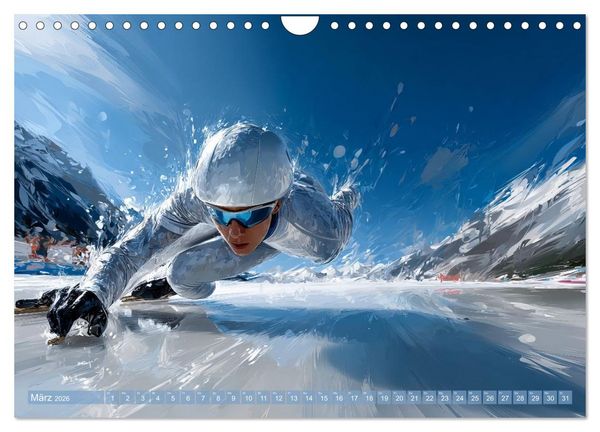 Produktbild: Gro&szlig;e Momente des Sports (Wandkalender 2026 DIN A4 quer), CALVENDO Monatskalender
