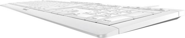 Produktbild: CHERRY Stream USB Tastatur Deutsch, QWERTZ Hellgrau