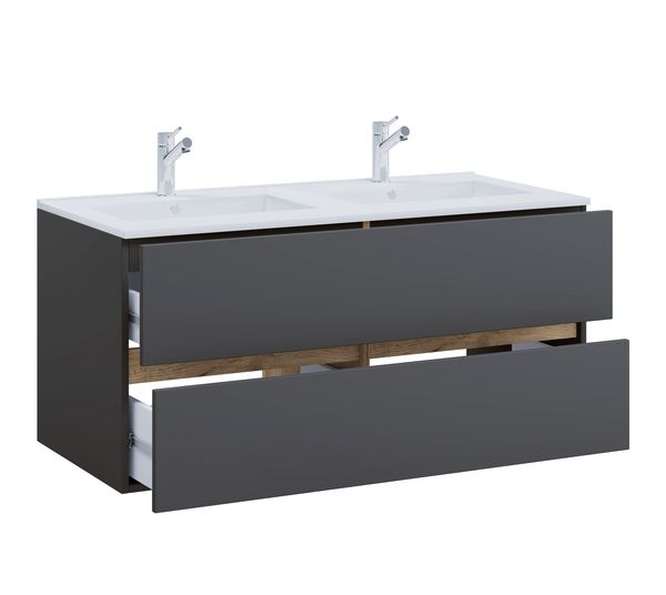 2 tlg. Badmöbel-Set mit Waschbecken Cosila-I 112cm
