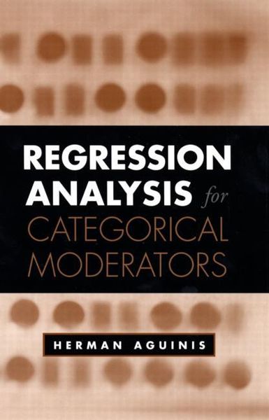 Produktbild: Regression Analysis for Categorical Moderators