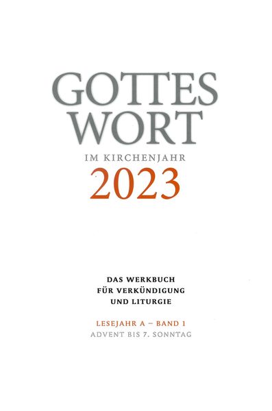 Produktbild: Gottes Wort im Kirchenjahr