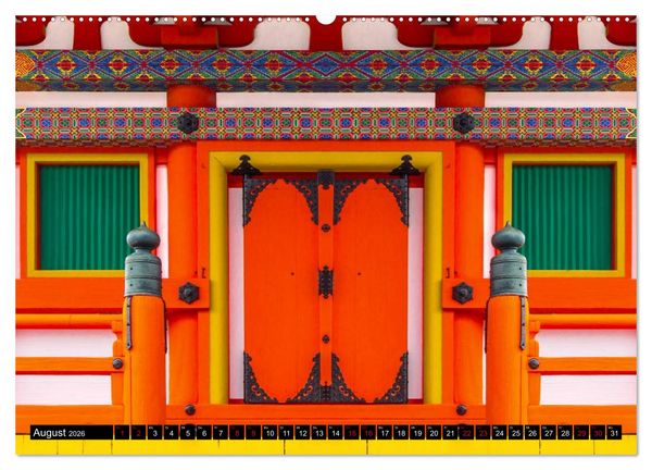 Produktbild: Kyotos Tempel - Bilder aus Japan (Wandkalender 2026 DIN A2 quer), CALVENDO Monatskalender