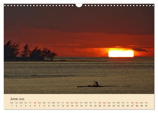 Produktbild: World sunsets (Wall Calendar 2026 DIN A3 landscape), CALVENDO 12 Month Wall Calendar
