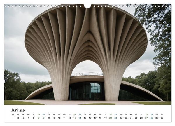 Produktbild: Einsamkeit in Architektur (Wandkalender 2026 DIN A3 quer), CALVENDO Monatskalender