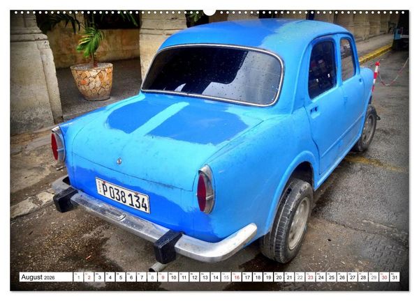Produktbild: Fiat Nuova 1100 - Ein Klassiker Italiens (Wandkalender 2026 DIN A2 quer), CALVENDO Monatskalender