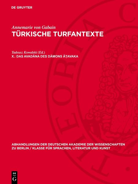 Produktbild: Das Avadāna des D&auml;mons Āṭavaka