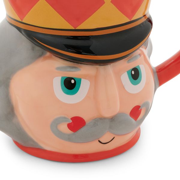 Produktbild: Tasse figurativ Nussknacker rot