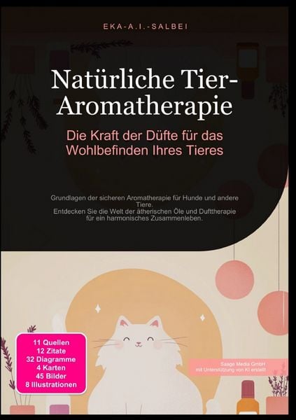 Produktbild: Nat&uuml;rliche Tier-Aromatherapie: Die Kraft der D&uuml;fte f&uuml;r das Wohlbefinden Ihres Tieres