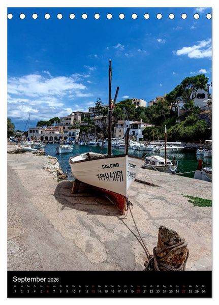 Produktbild: Mallorca - Sehnsucht nach der Insel (Tischkalender 2026 DIN A5 hoch), CALVENDO Monatskalender