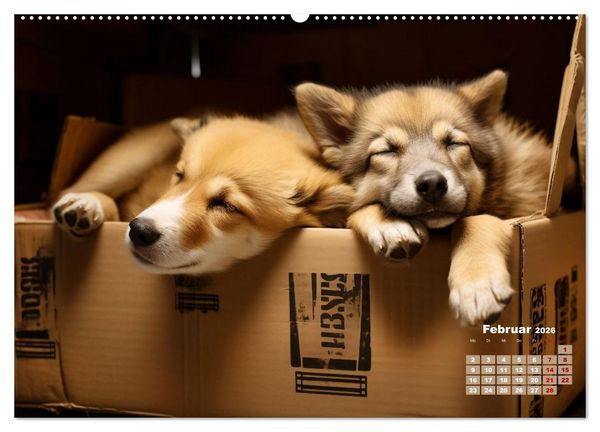 Produktbild: Lieblingsschlafpl&auml;tze (hochwertiger Premium Wandkalender 2026 DIN A2 quer), Kunstdruck in Hochglanz