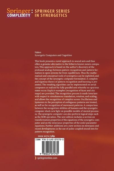 Produktbild: Synergetic Computers and Cognition
