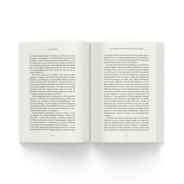 Produktbild: Zero Sum Mindset