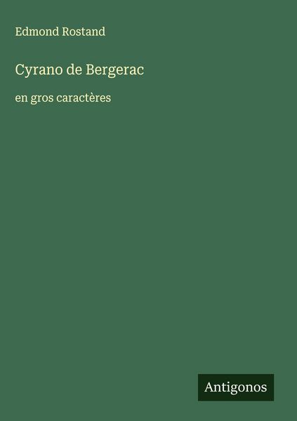 Produktbild: Cyrano de Bergerac