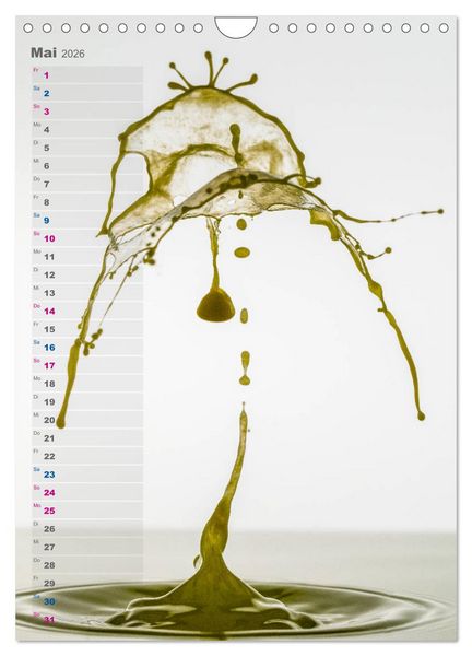 Produktbild: Farbenfreudig (Wandkalender 2026 DIN A4 hoch), CALVENDO Monatskalender