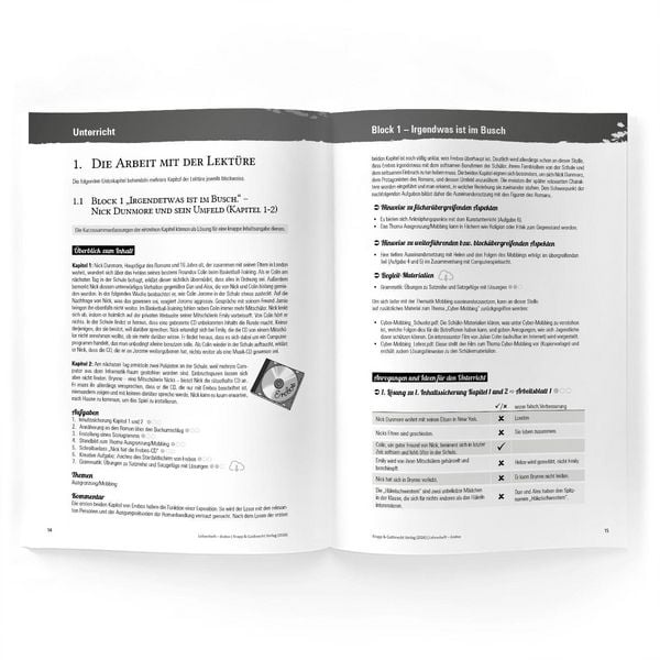 Produktbild: Erebos &ndash; Ursula Poznanski &ndash; Lehrerheft