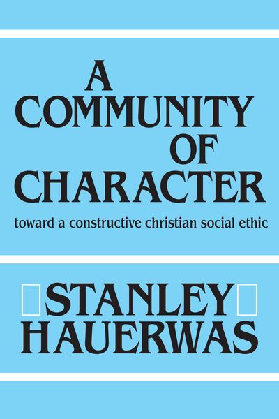 Produktbild: A Community of Character