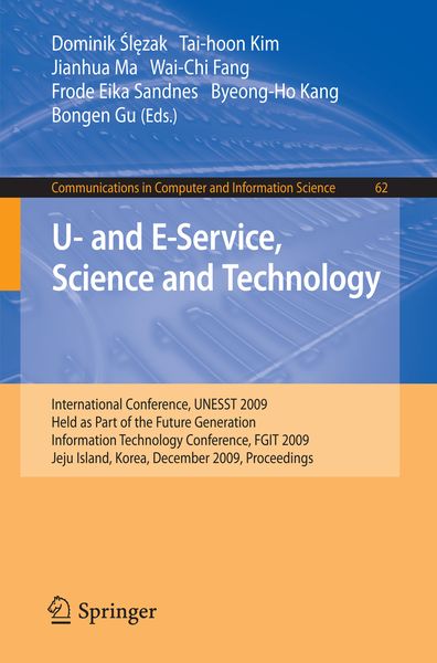 Produktbild: U- and E-Service, Science and Technology