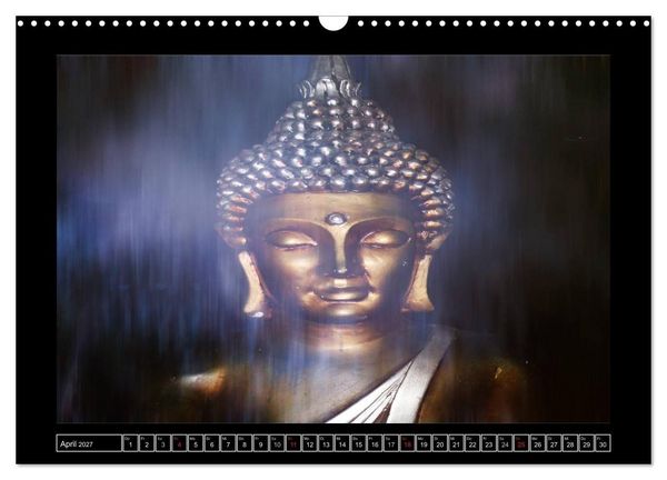 Produktbild: Buddha - Harmonie und Entspannung (Wandkalender 2027 DIN A3 quer), CALVENDO Monatskalender