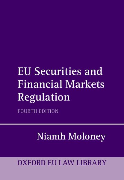 Produktbild: EU Securities and Financial Markets Regulation