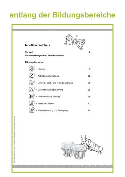 Produktbild: Literacy-Projekt zum Bilderbuch Die kleine Raupe Nimmersatt